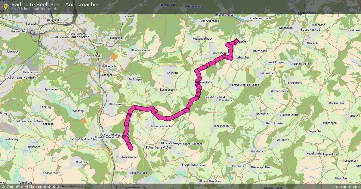 Radtour Seelbach – Auersmacher