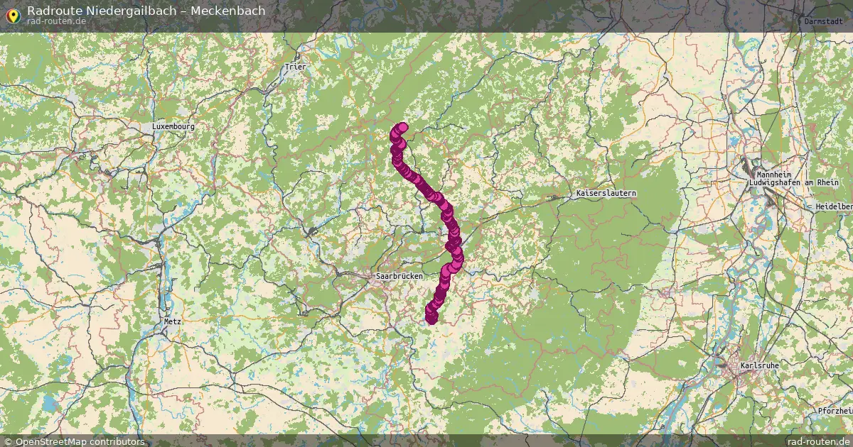 Radtour Niedergailbach – Meckenbach
