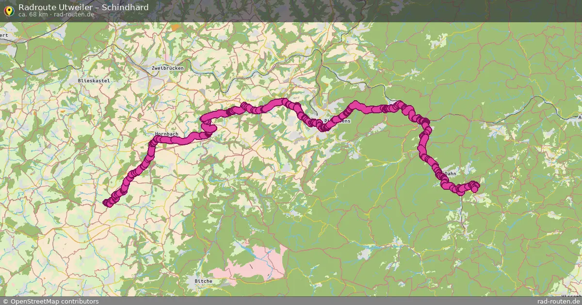 Radtour Utweiler – Schindhard