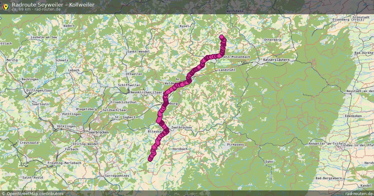 Radtour Seyweiler – Kollweiler