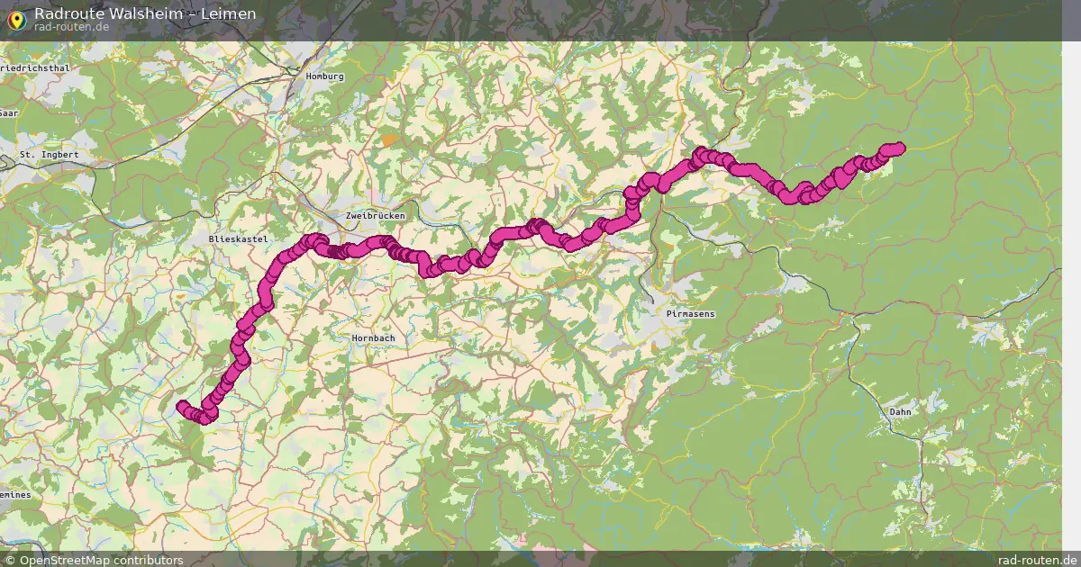 Radtour Walsheim – Leimen