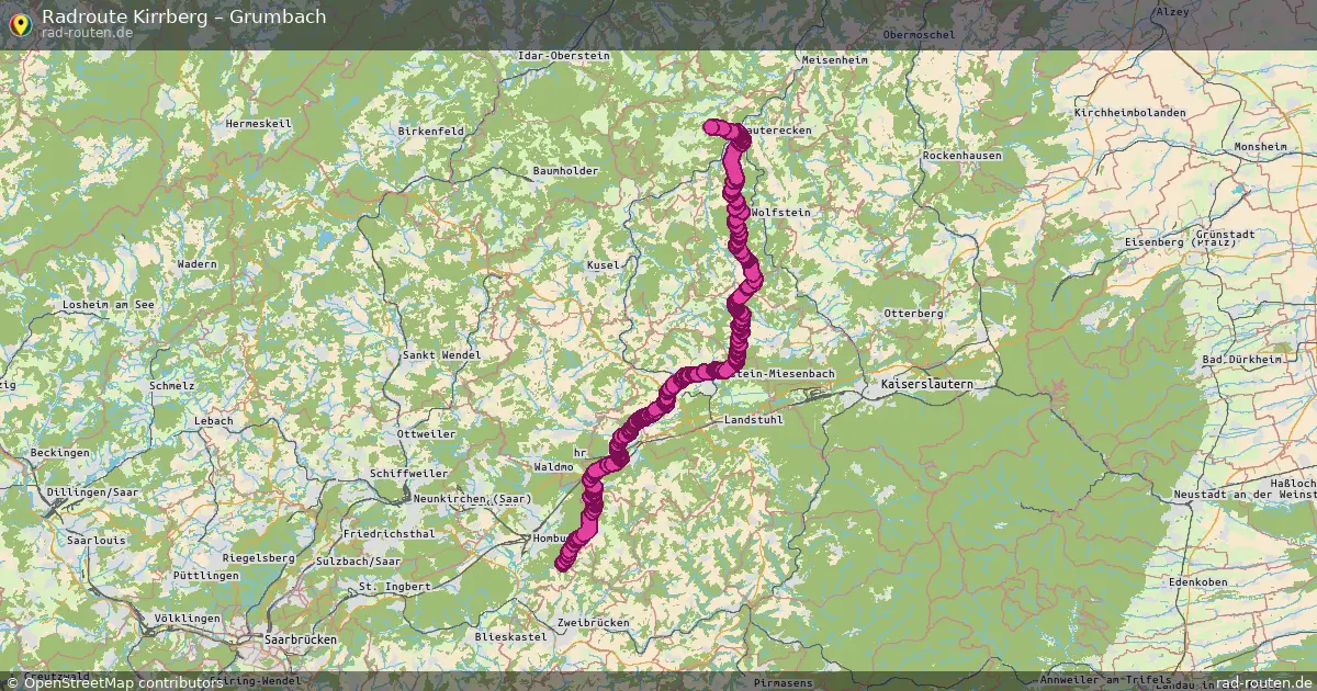 Radtour Kirrberg – Grumbach