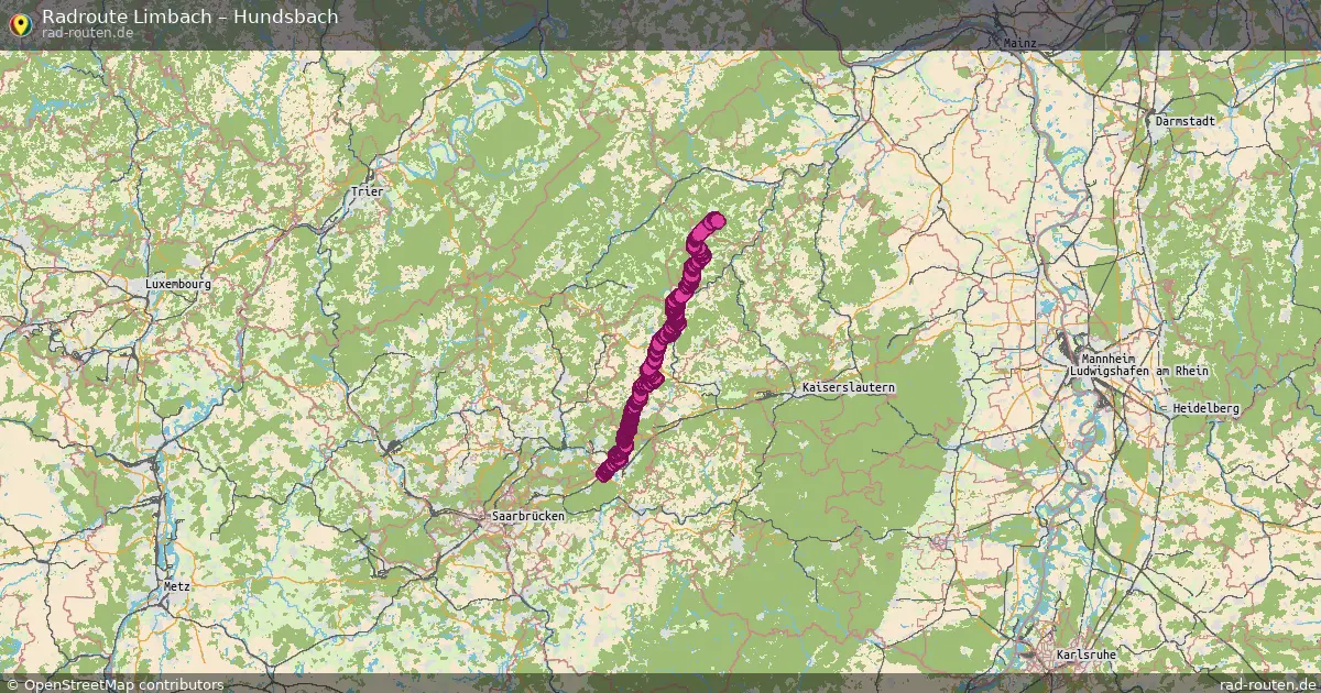 Radtour Limbach – Hundsbach