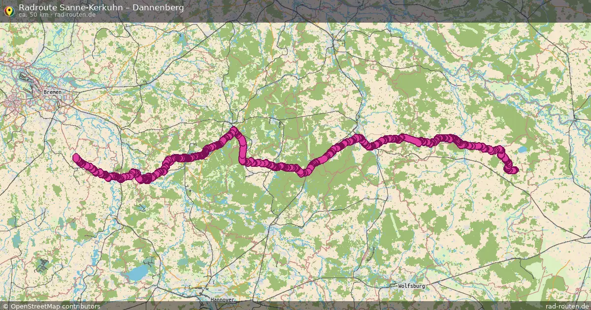 Radtour Sanne-Kerkuhn – Clenze