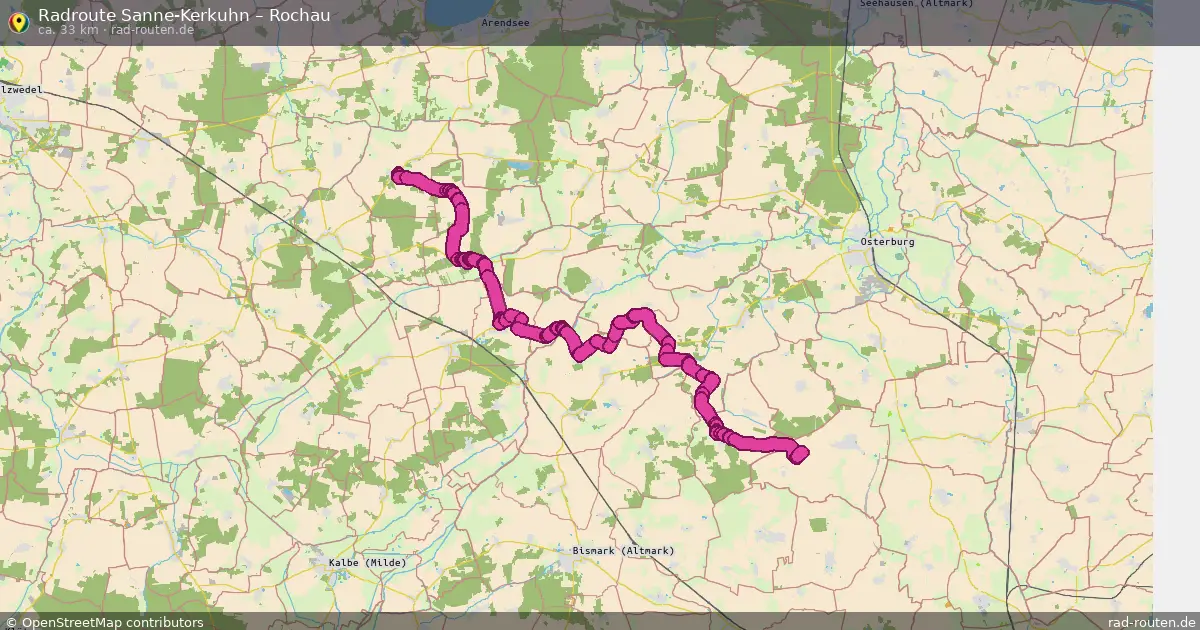 Radtour Sanne-Kerkuhn – Rochau