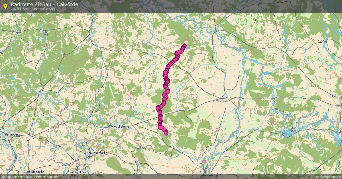 Radtour Zießau – Calvörde