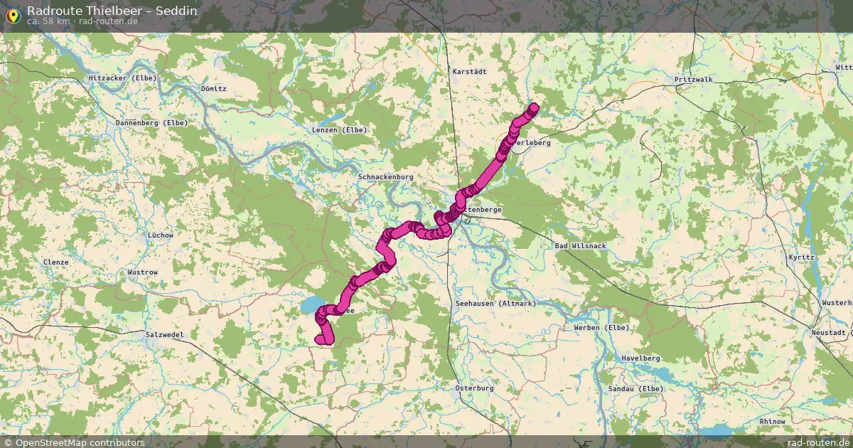 Radtour Thielbeer – Seddin
