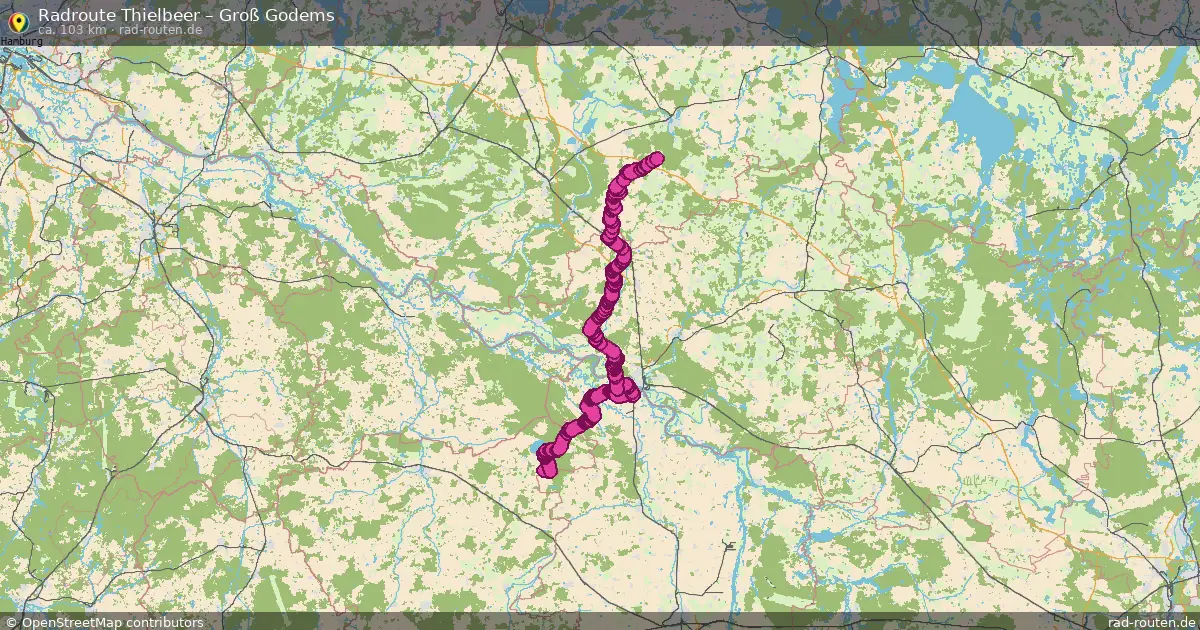 Radtour Thielbeer – Groß Godems