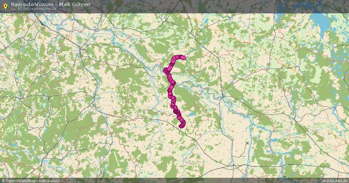 Radtour Vissum – Malk Göhren