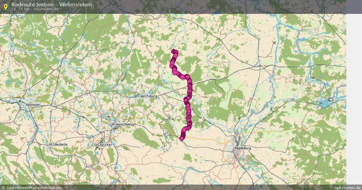 Radtour Jeeben – Wefensleben