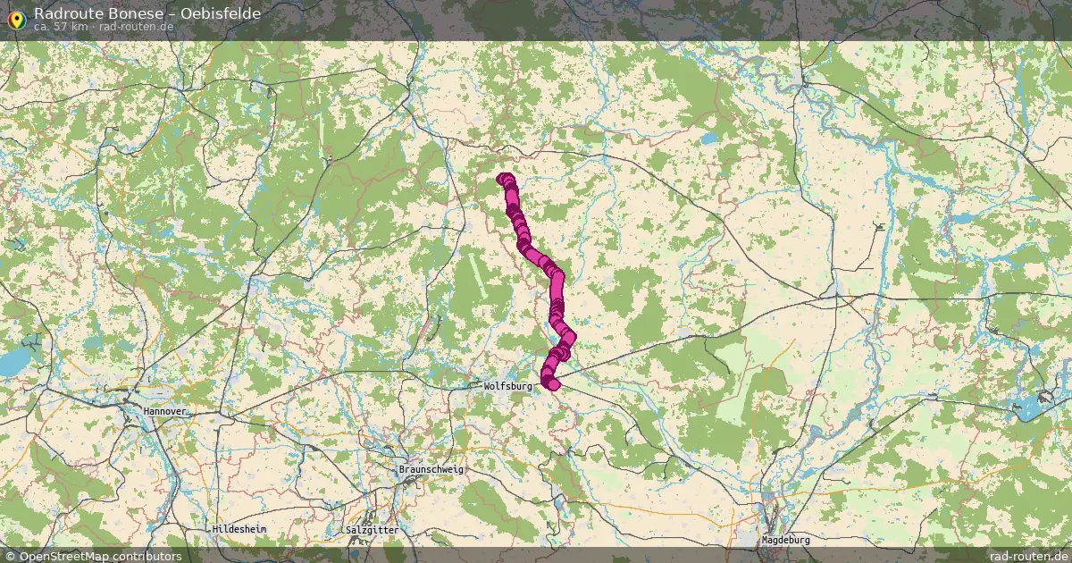 Radtour Bonese – Oebisfelde