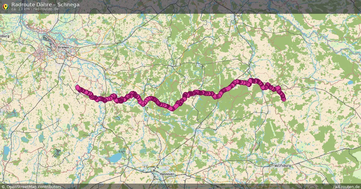 Radtour Dähre – Rullstorf