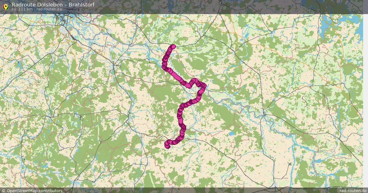Radtour Dolsleben – Brahlstorf
