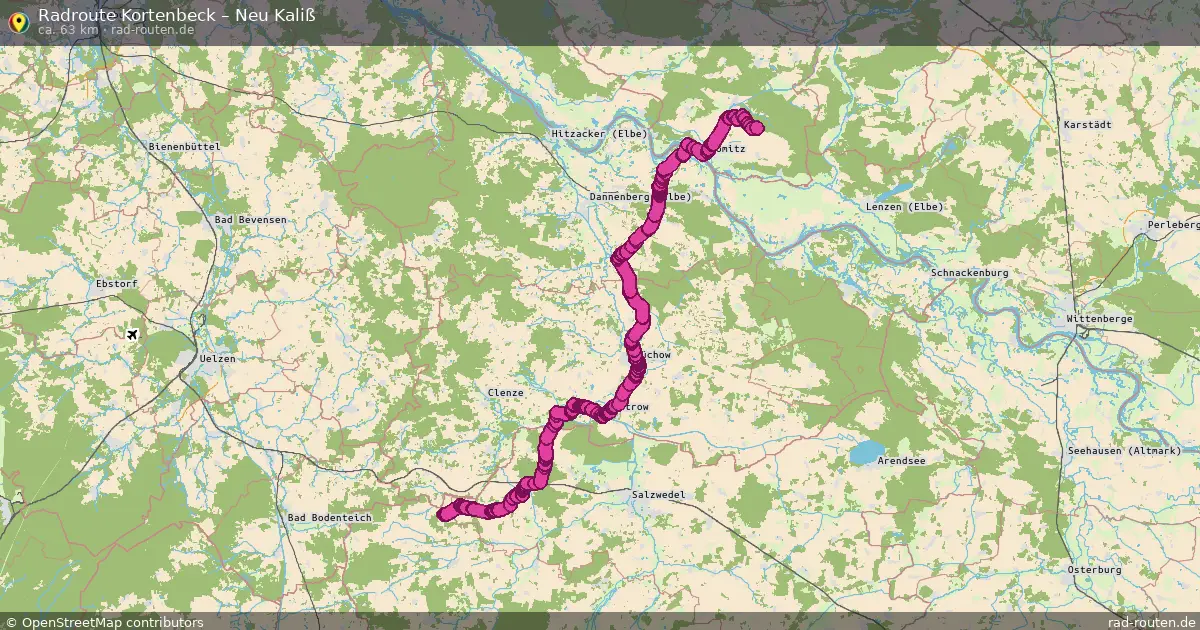 Radtour Kortenbeck – Neu Kaliß