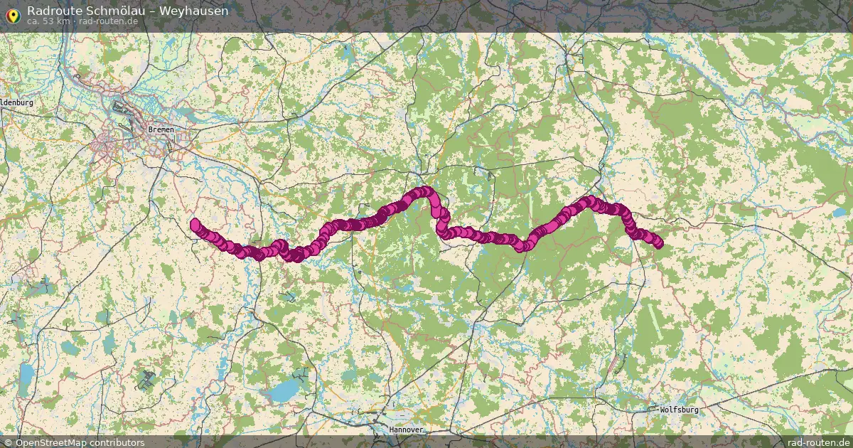 Radtour Schmölau – Weyhausen