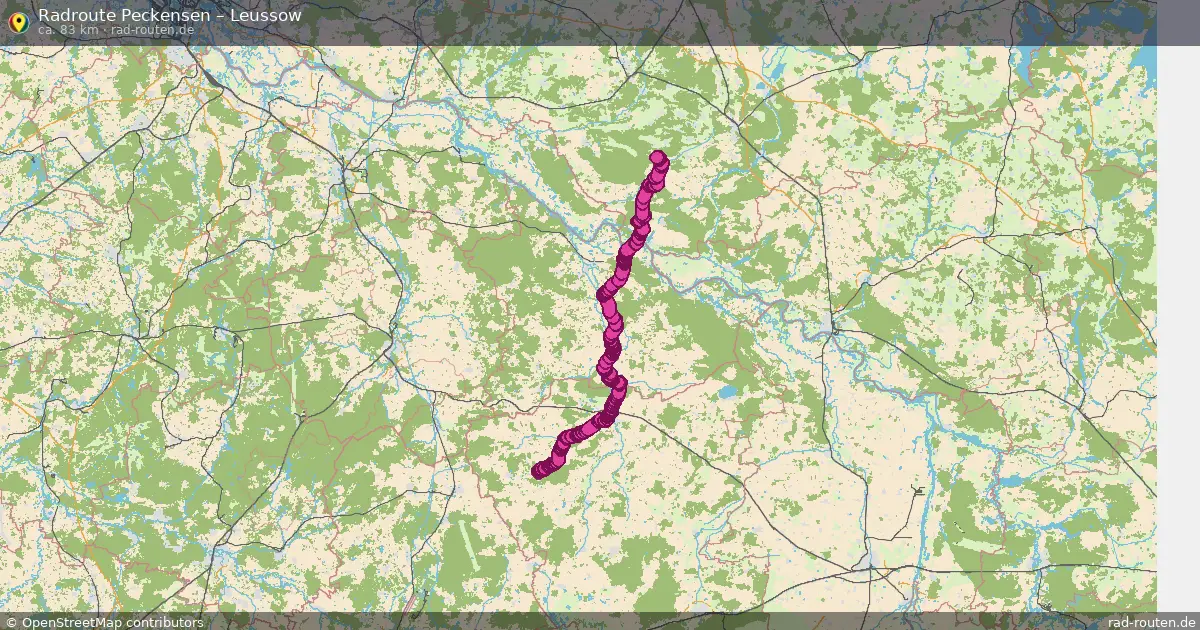 Radtour Peckensen – Leussow