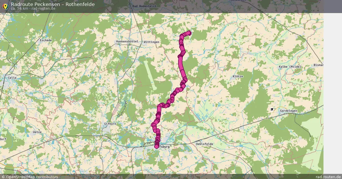 Radtour Peckensen – Rothenfelde