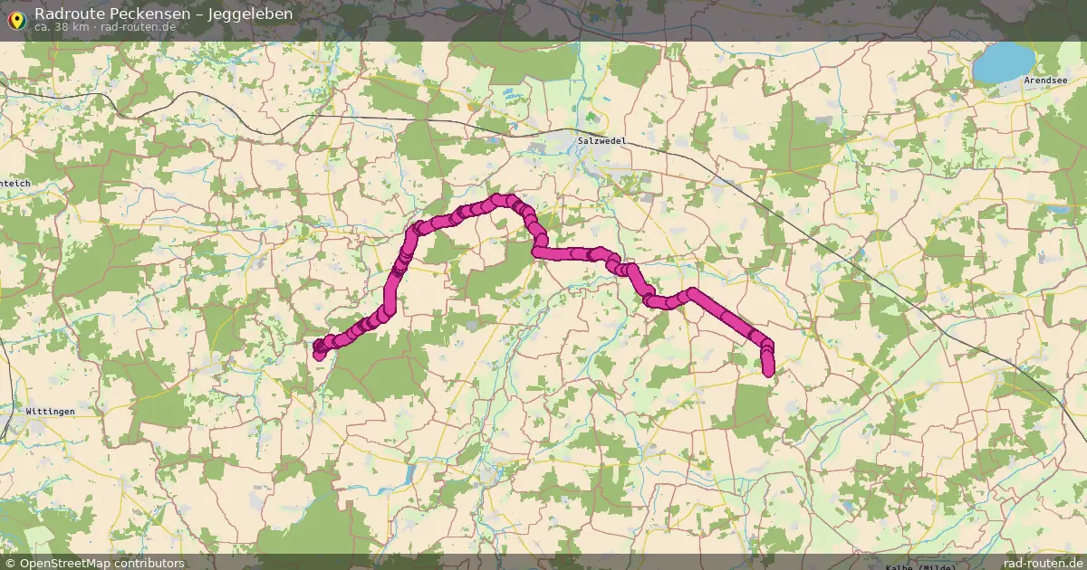 Radtour Peckensen – Jeggeleben