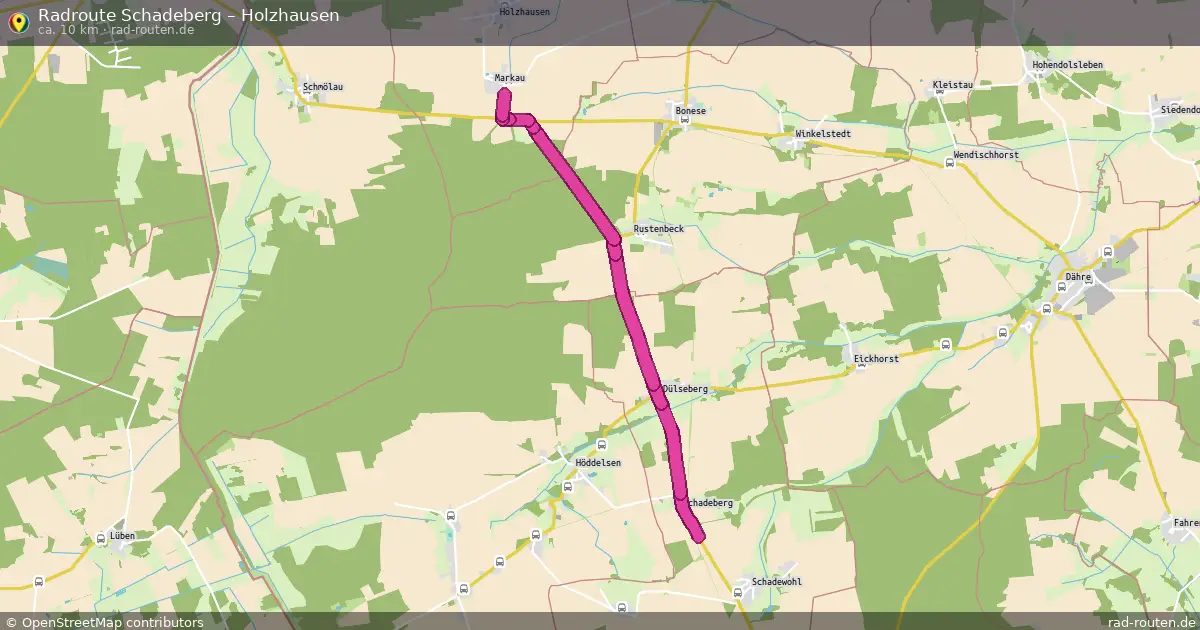 Radtour Schadeberg – Holzhausen
