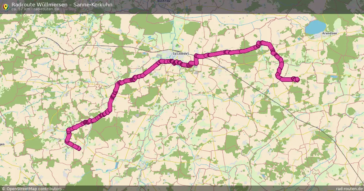 Radtour Wüllmersen – Sanne-Kerkuhn