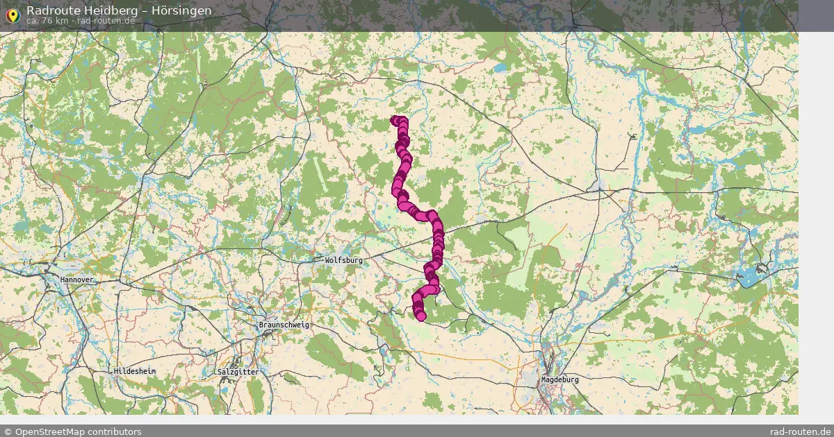Radtour Heidberg – Hörsingen