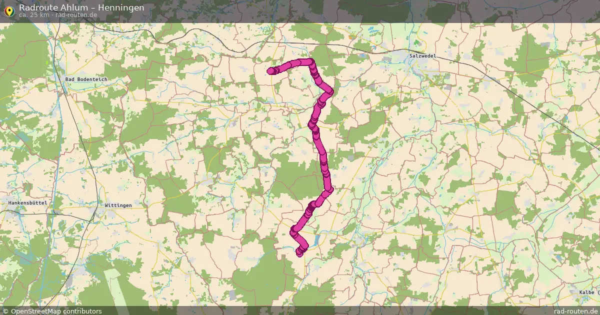 Radtour Ahlum – Henningen
