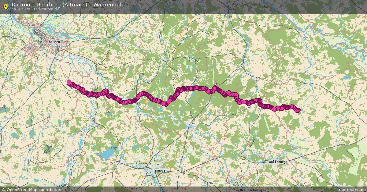 Radtour Rohrberg (Altmark) – Trebel