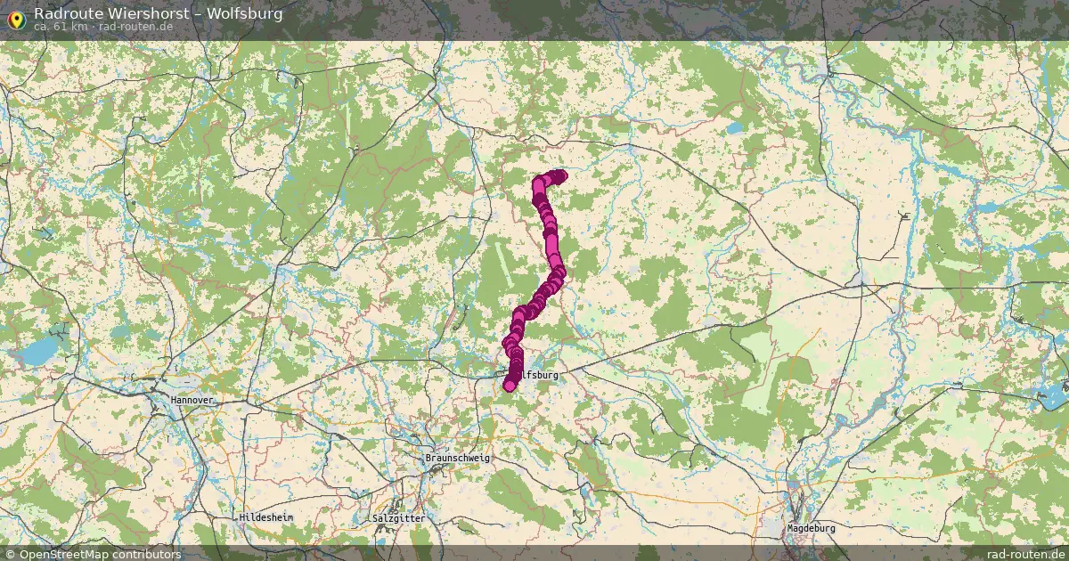 Radtour Wiershorst – Wolfsburg