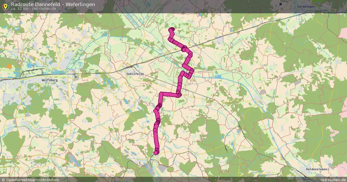Radtour Dannefeld – Weferlingen