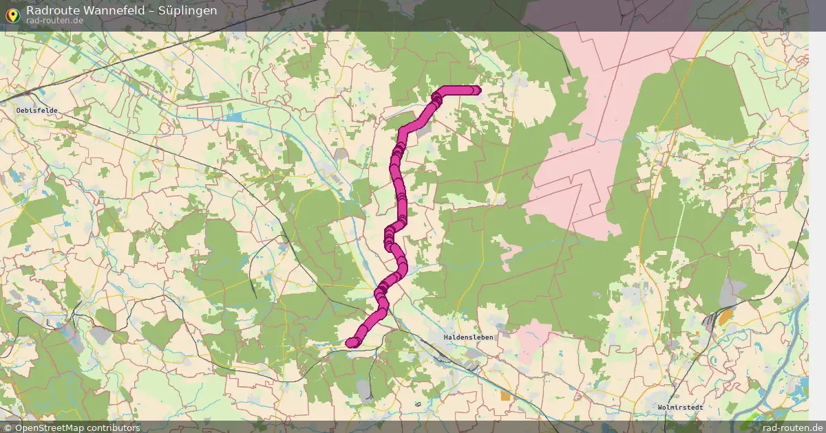 Radtour Wannefeld – Süplingen