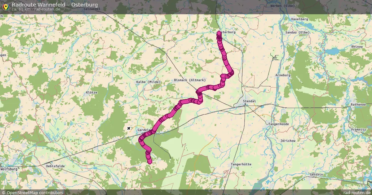 Radtour Wannefeld – Osterburg