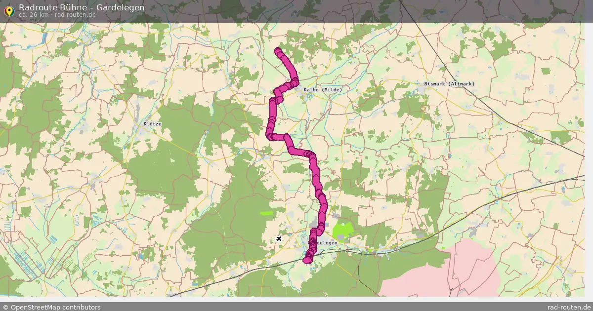 Radtour Bühne – Gardelegen