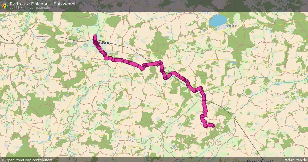 Radtour Dolchau – Salzwedel