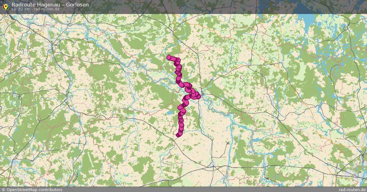 Radtour Hagenau – Gorlosen
