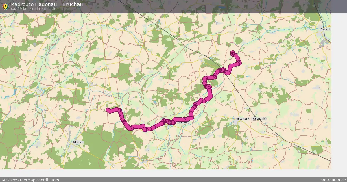 Radtour Hagenau – Brüchau