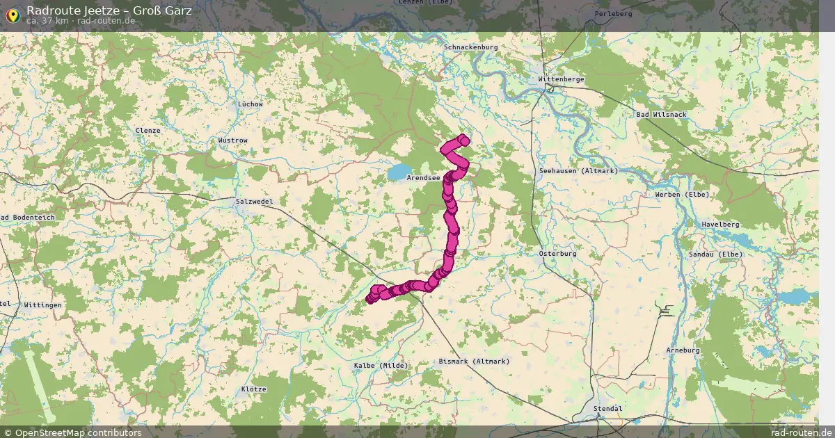 Radtour Jeetze – Groß Garz