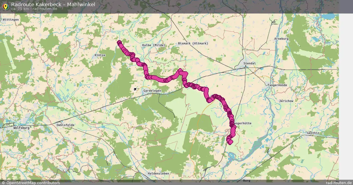 Radtour Kakerbeck – Mahlwinkel