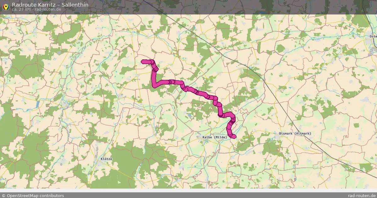 Radtour Karritz – Sallenthin