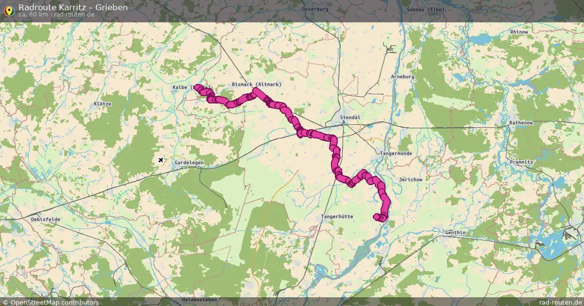 Radtour Karritz – Grieben