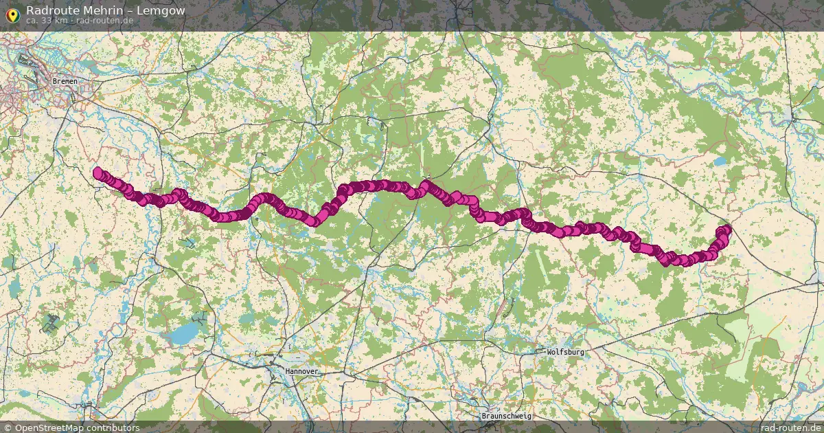 Radtour Mehrin – Damnatz