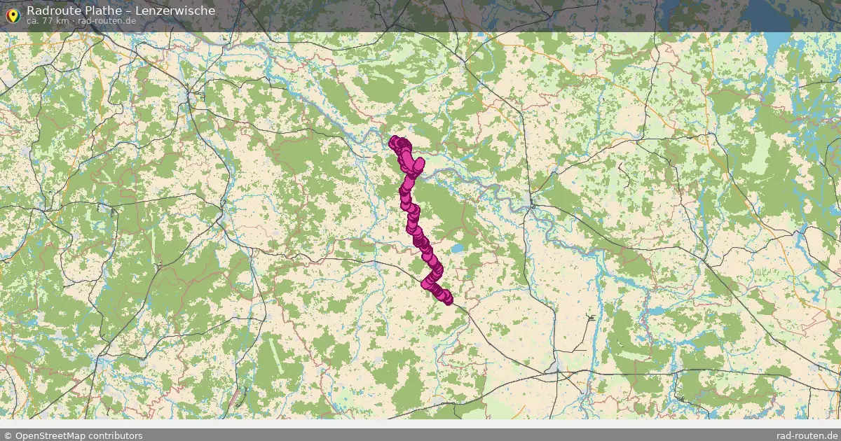 Radtour Plathe – Lenzerwische
