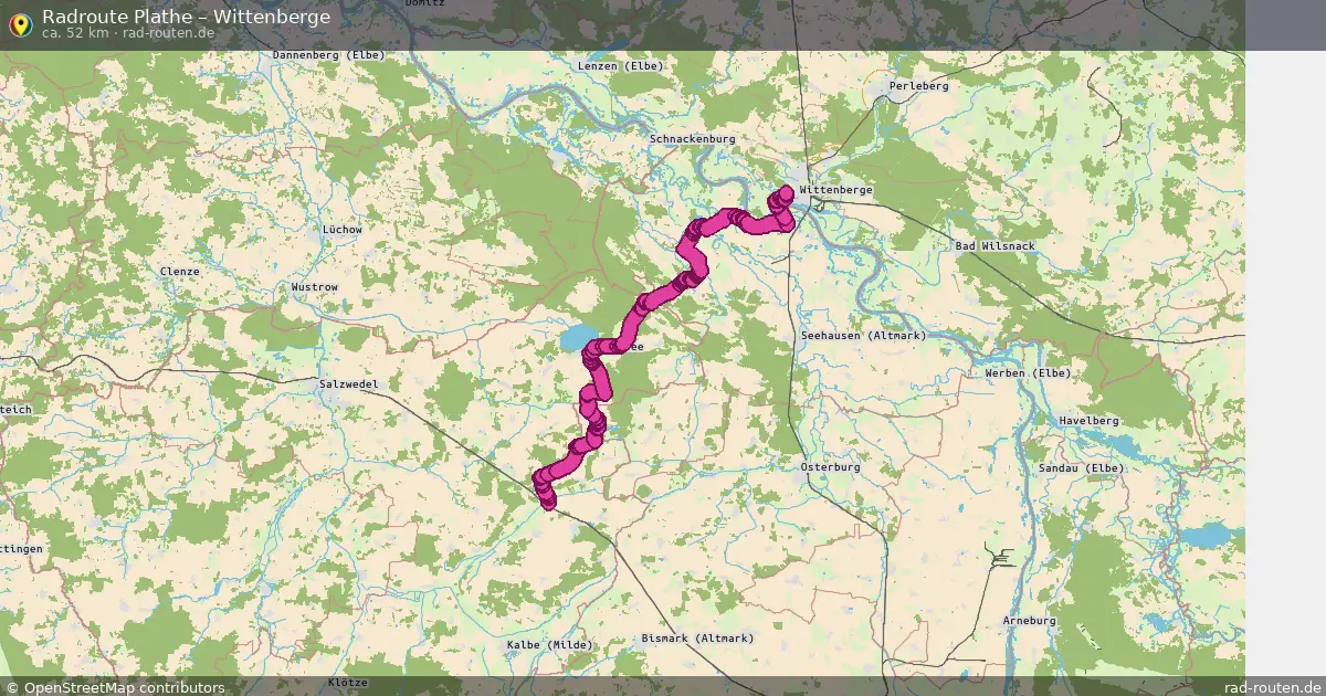 Radtour Plathe – Wittenberge