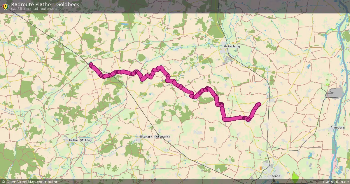 Radtour Plathe – Goldbeck