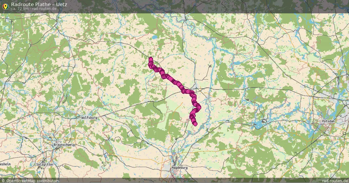 Radtour Plathe – Uetz