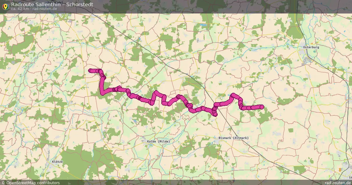 Radtour Sallenthin – Schorstedt
