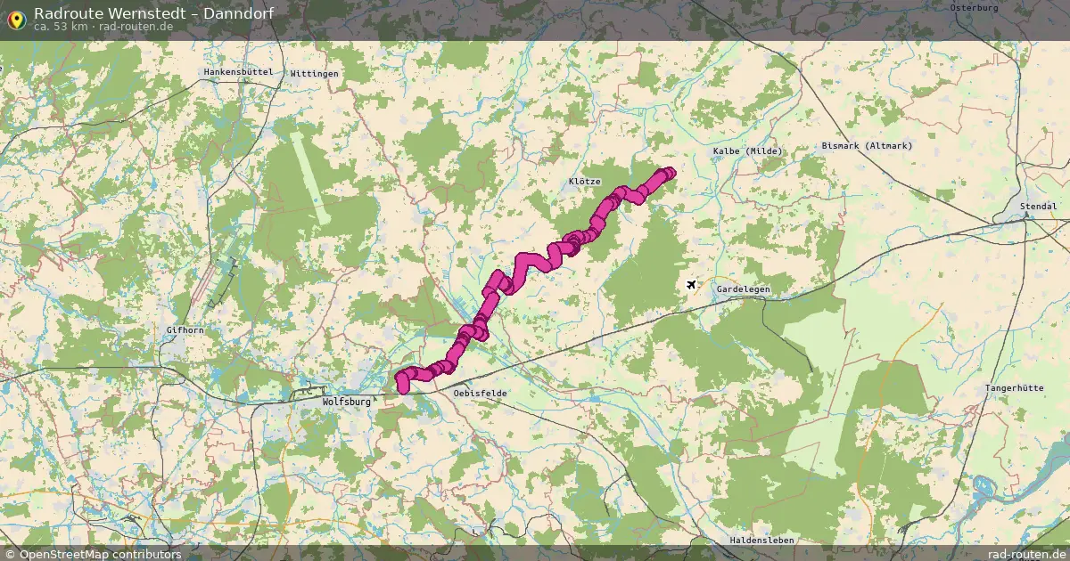 Radtour Wernstedt – Danndorf
