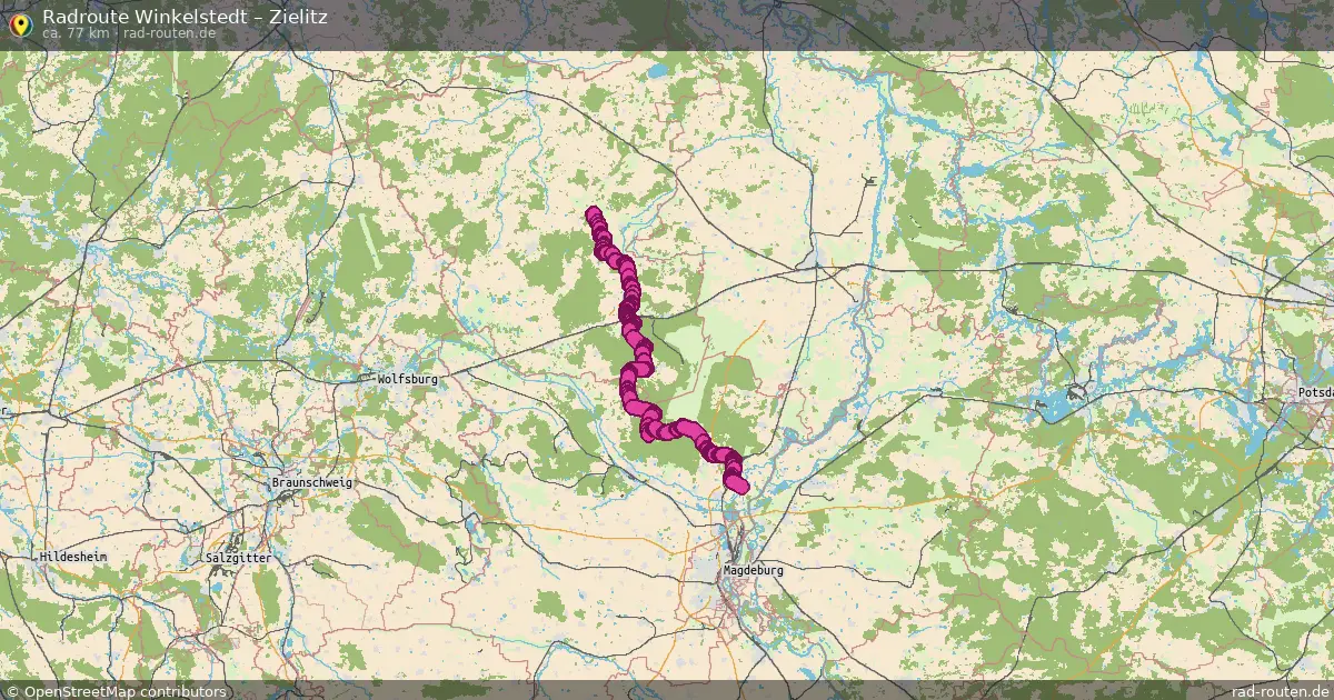 Radtour Winkelstedt – Zielitz