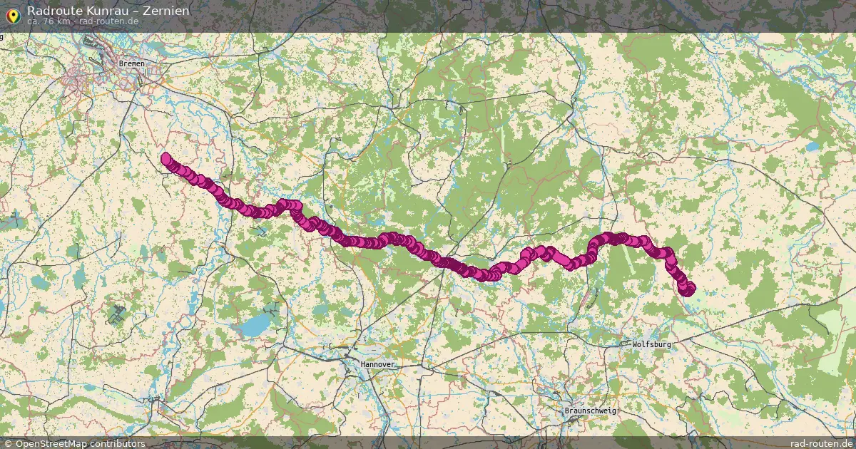 Radtour Kunrau – Wagenhoff