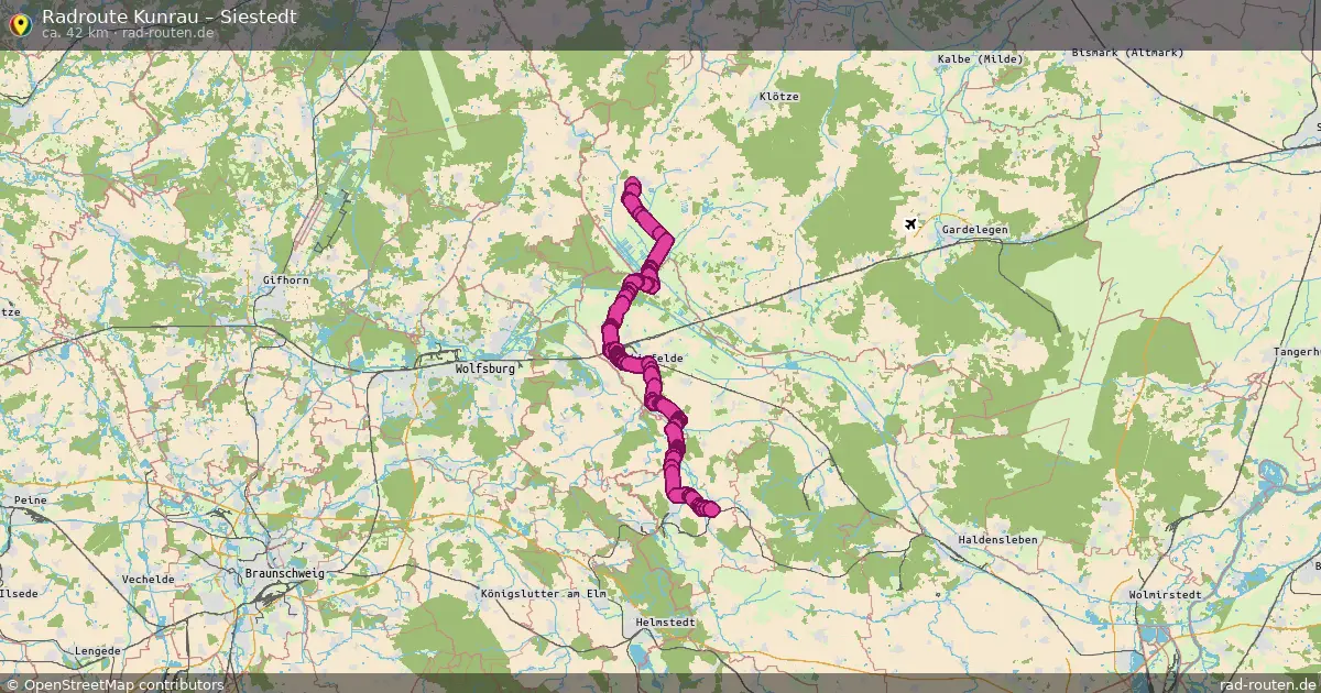 Radtour Kunrau – Siestedt