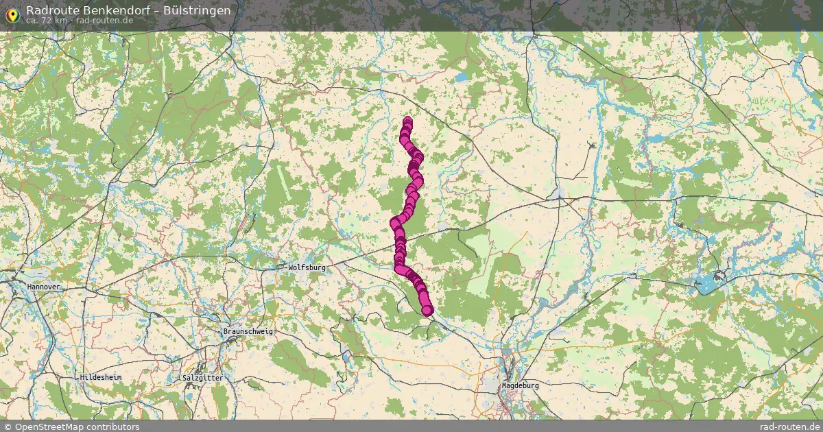 Radtour Benkendorf – Bülstringen